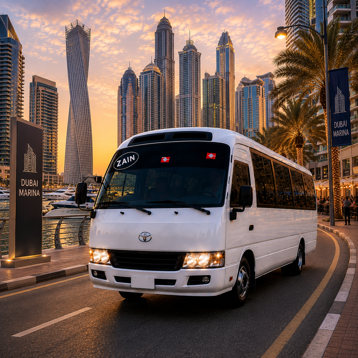 ZAIN CARLIFT Sharjah to Dubai service